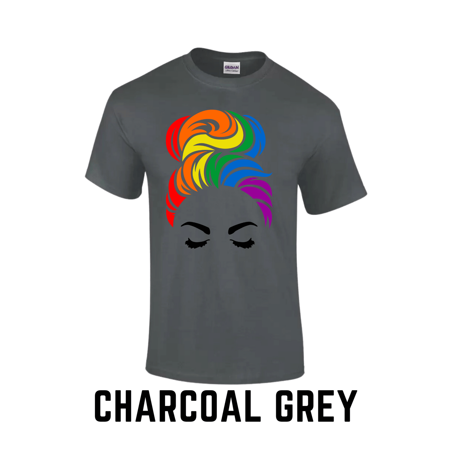 Rainbow Woman | Printed Crew Neck T-Shirt