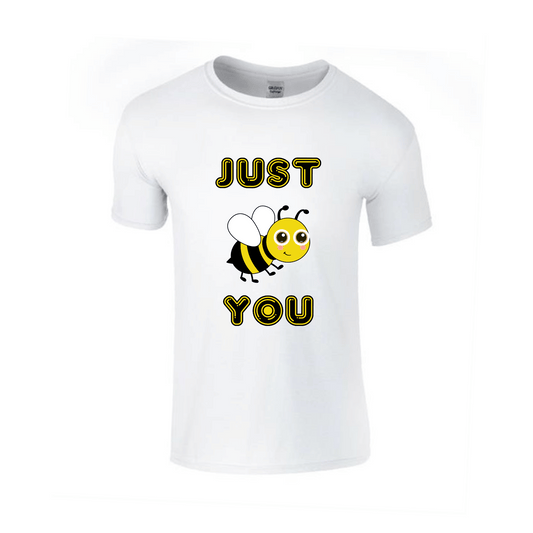 Just Bee You | Printed Crew Neck T-Shirt