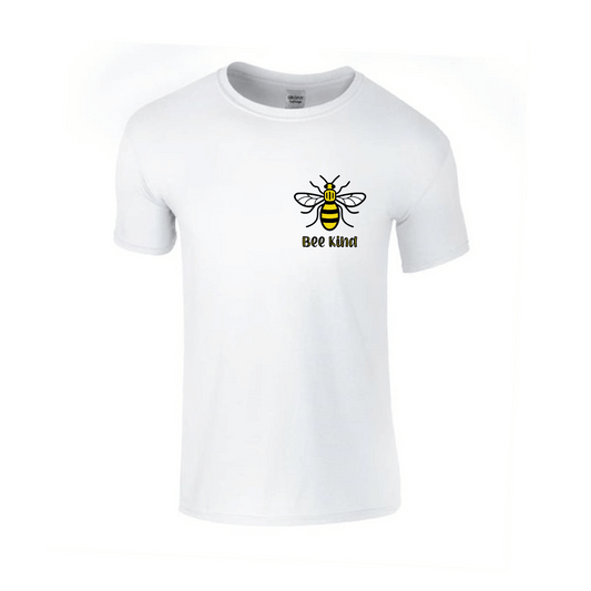 Bee Kind Logo | Printed Crew Neck T-Shirt