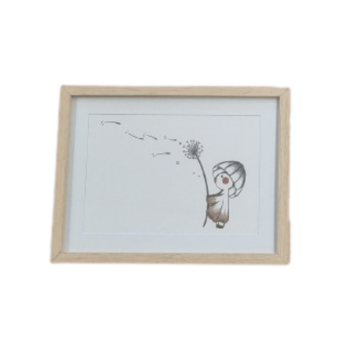 Mohn Art | Little Mushroom and Dandelion Print