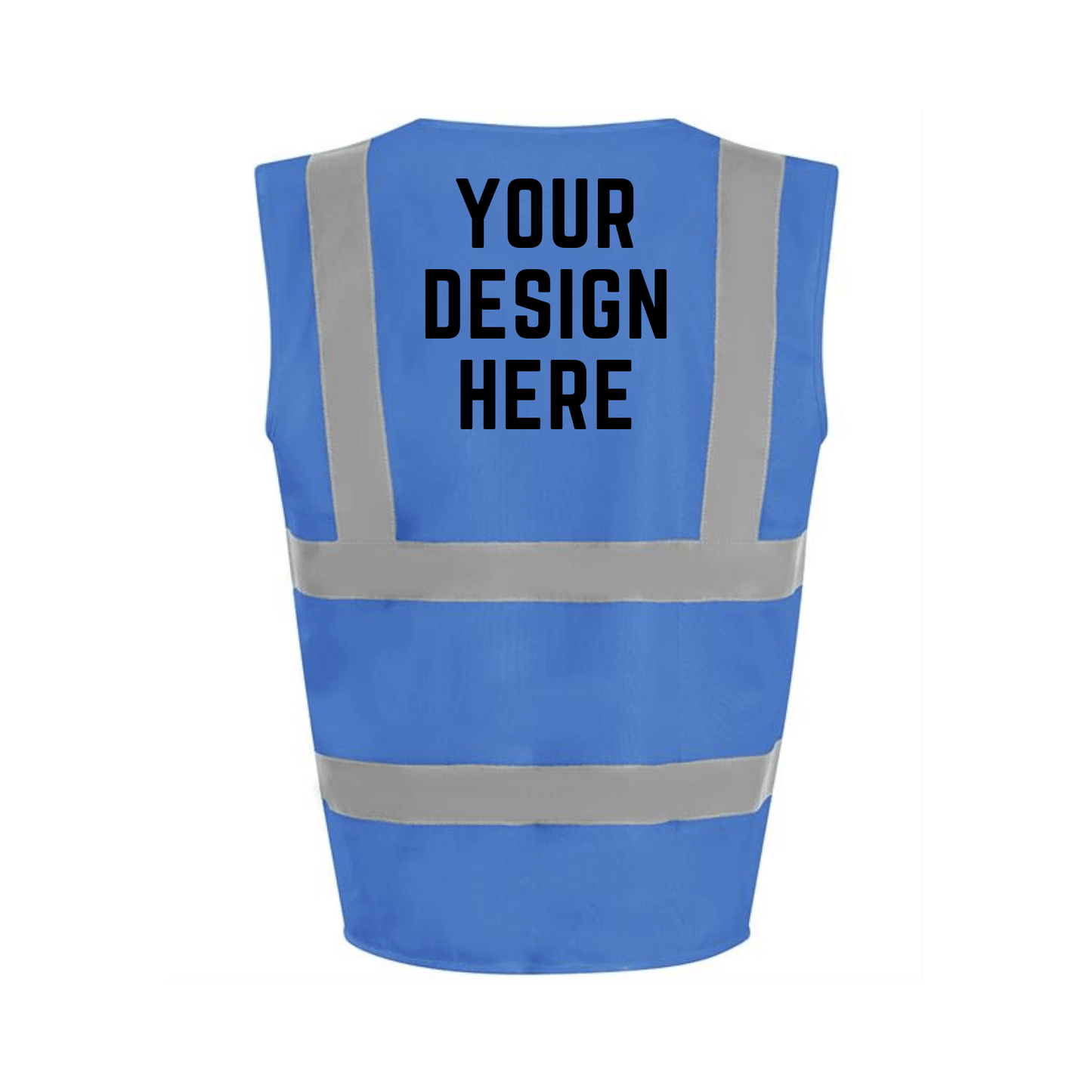 Custom Hi-Vis Vest | Printed Front and Back