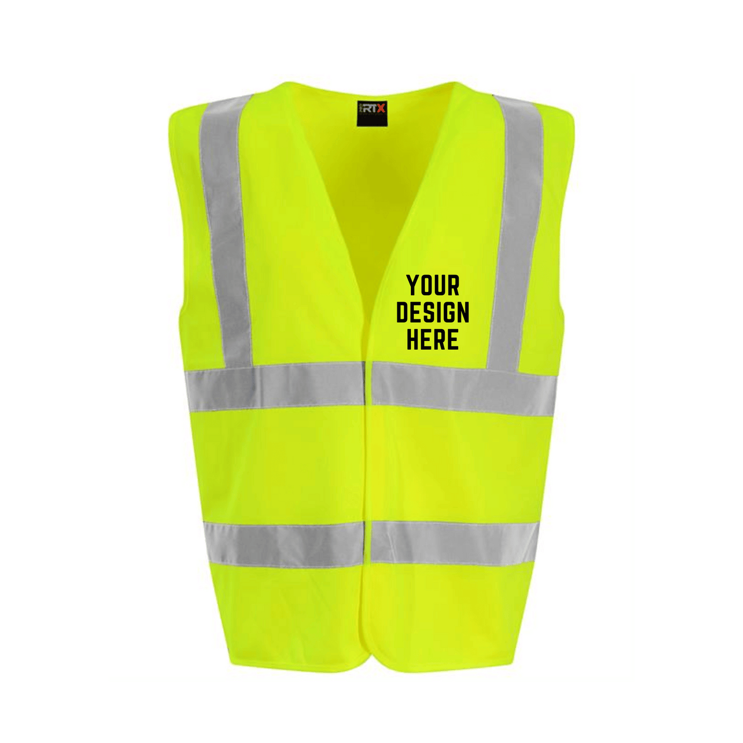 Custom Hi-Vis Vest | Printed Front and Back