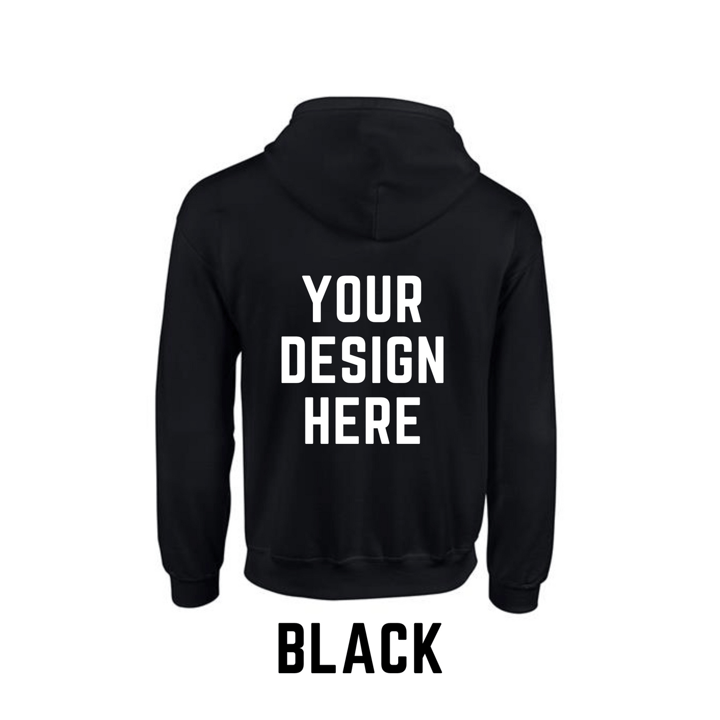 Customised Heavy Blend Zip Hoodie