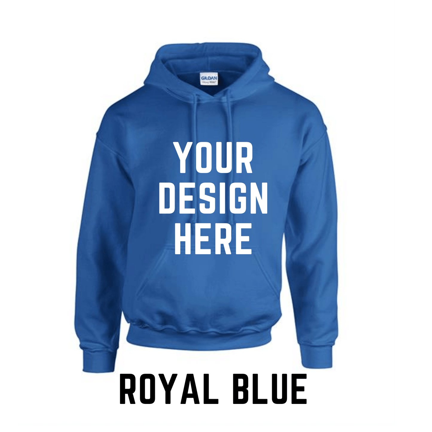 Unisex Custom Hoodie | Printed Front and Back