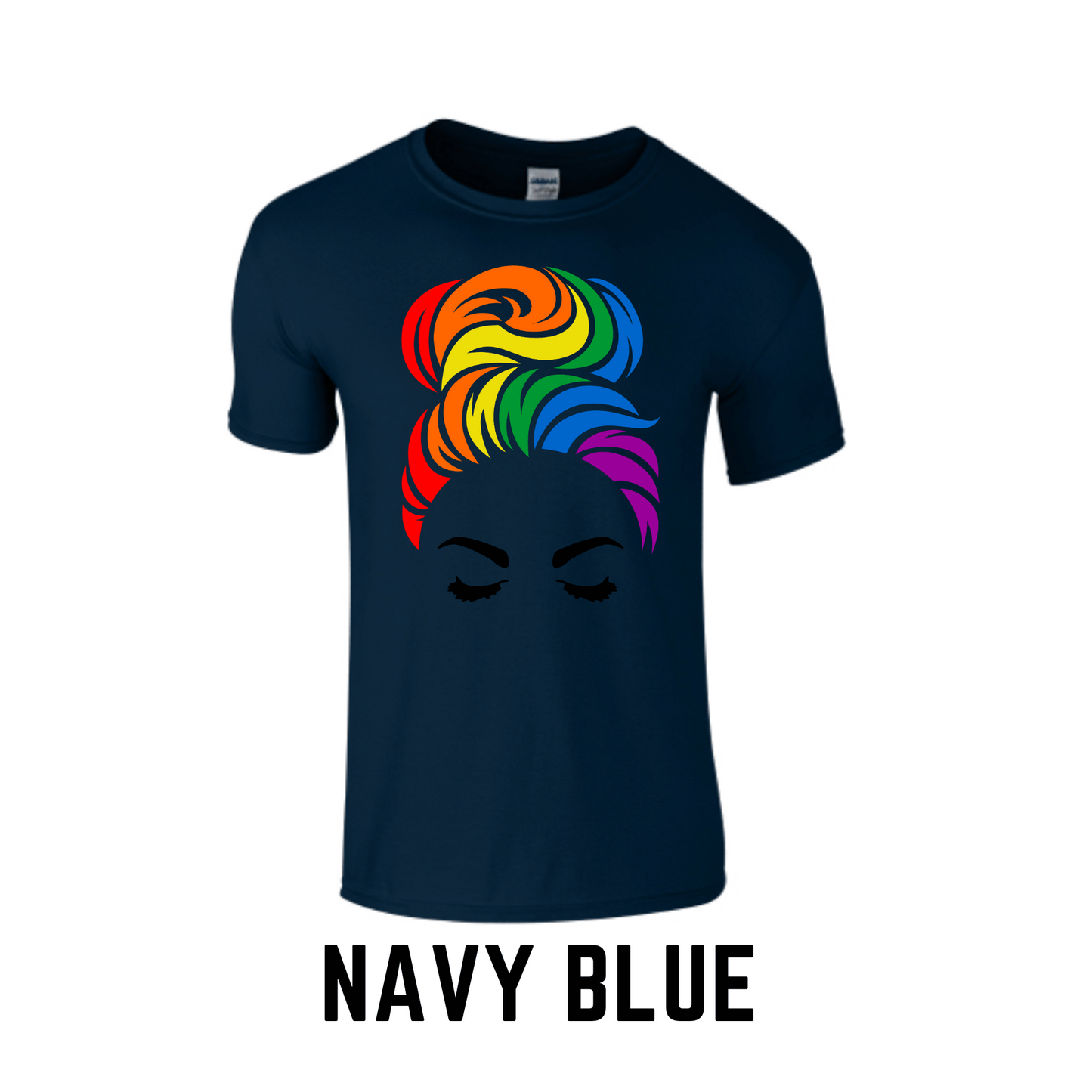 Rainbow Woman | Printed Crew Neck T-Shirt